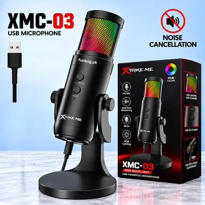 XMC03 USB RGB Gaming Microphone