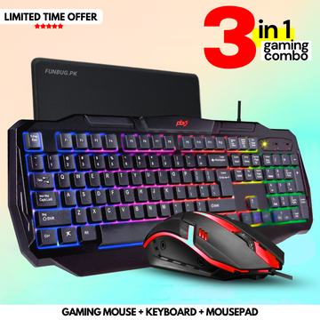 Deltaco 3in1 Gaming Combo