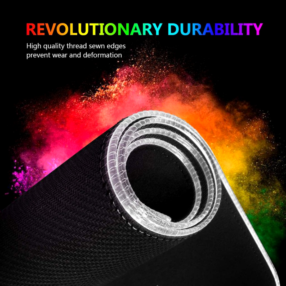 Small RGB Gaming MousePad - (350 x 250mm x 4mm)