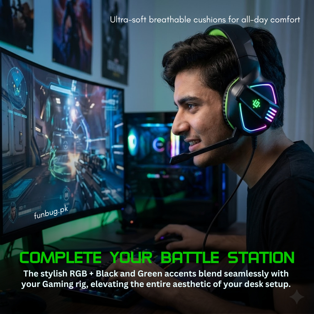 Defender G60 Wired Rgb Gaming Headset