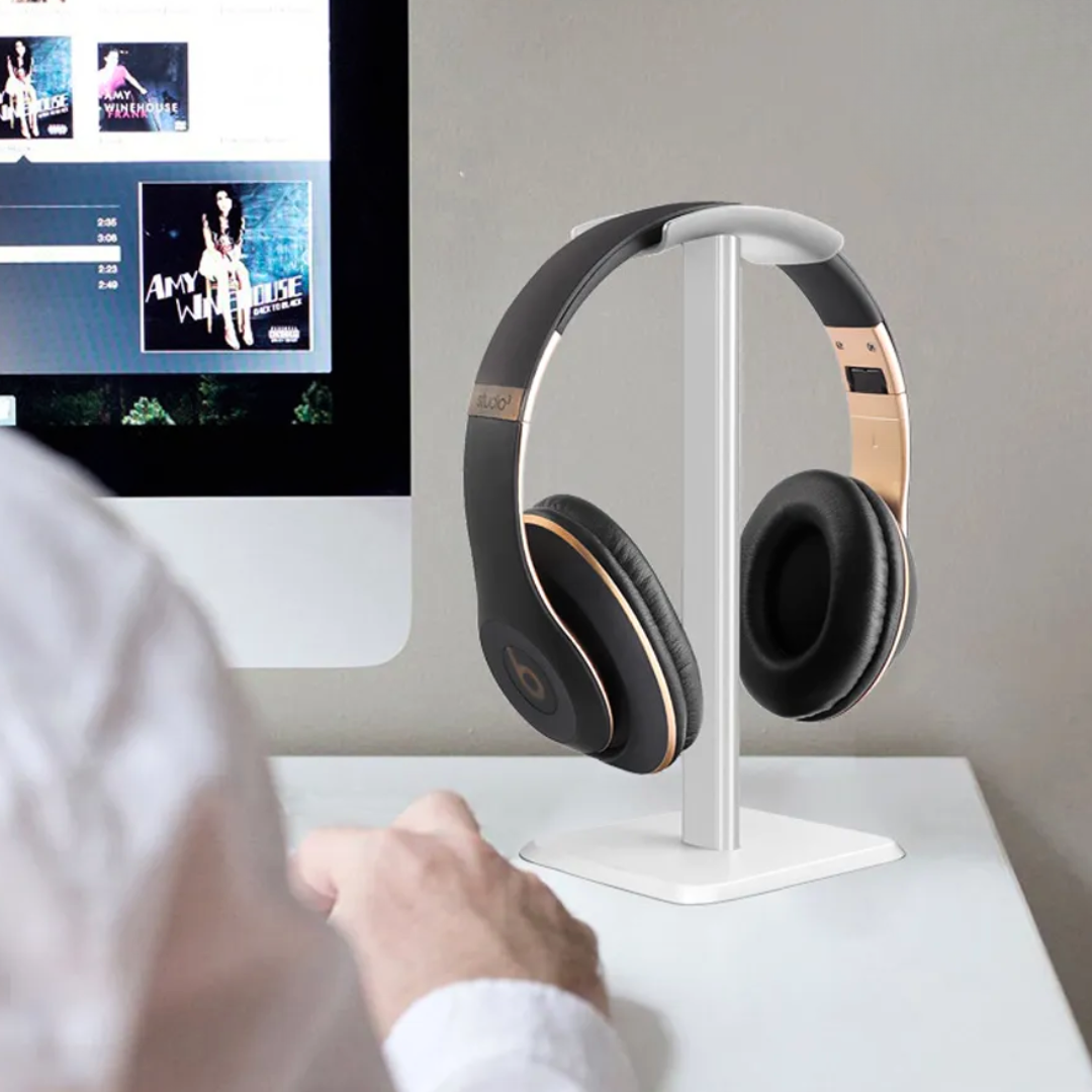 Universal Headphone Stand Holder - Black & White