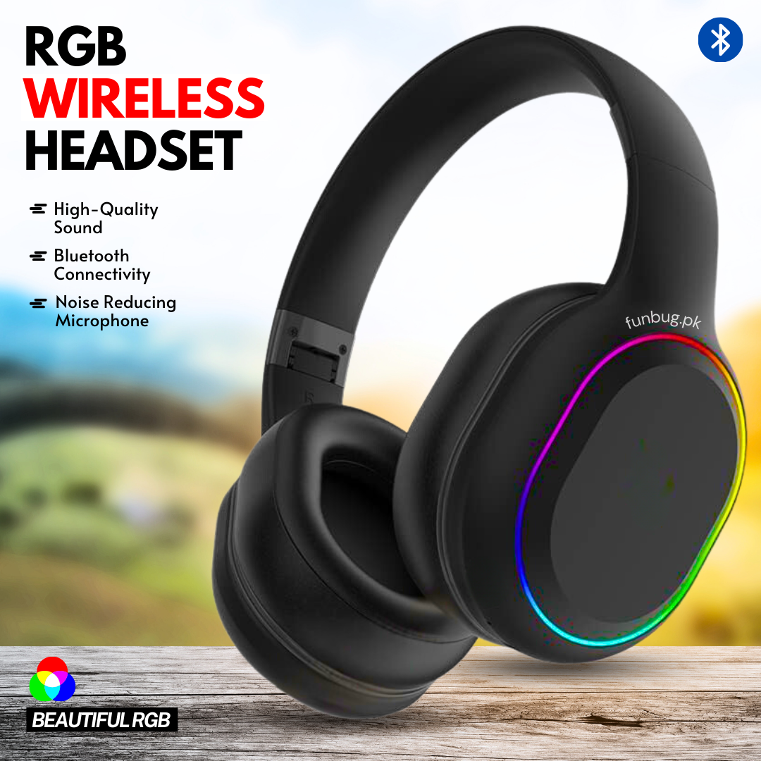 RGB Bluetooth Headphones