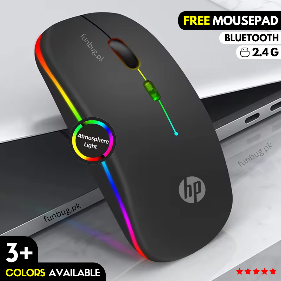 HP W10 Wireless Bluetooth Mouse 2.4GHz