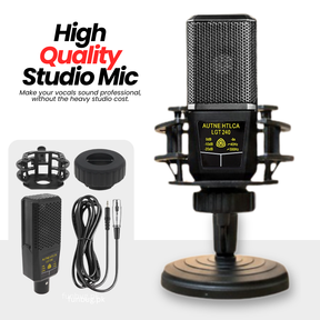 LGT240 Condenser Mic – Studio Recording Podcast