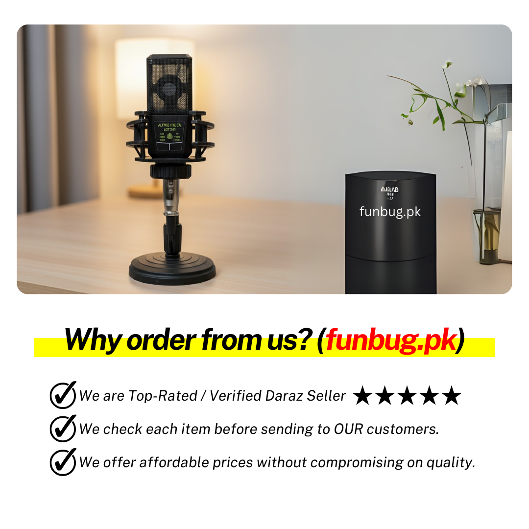 LGT240 Condenser Mic – Studio Recording Podcast