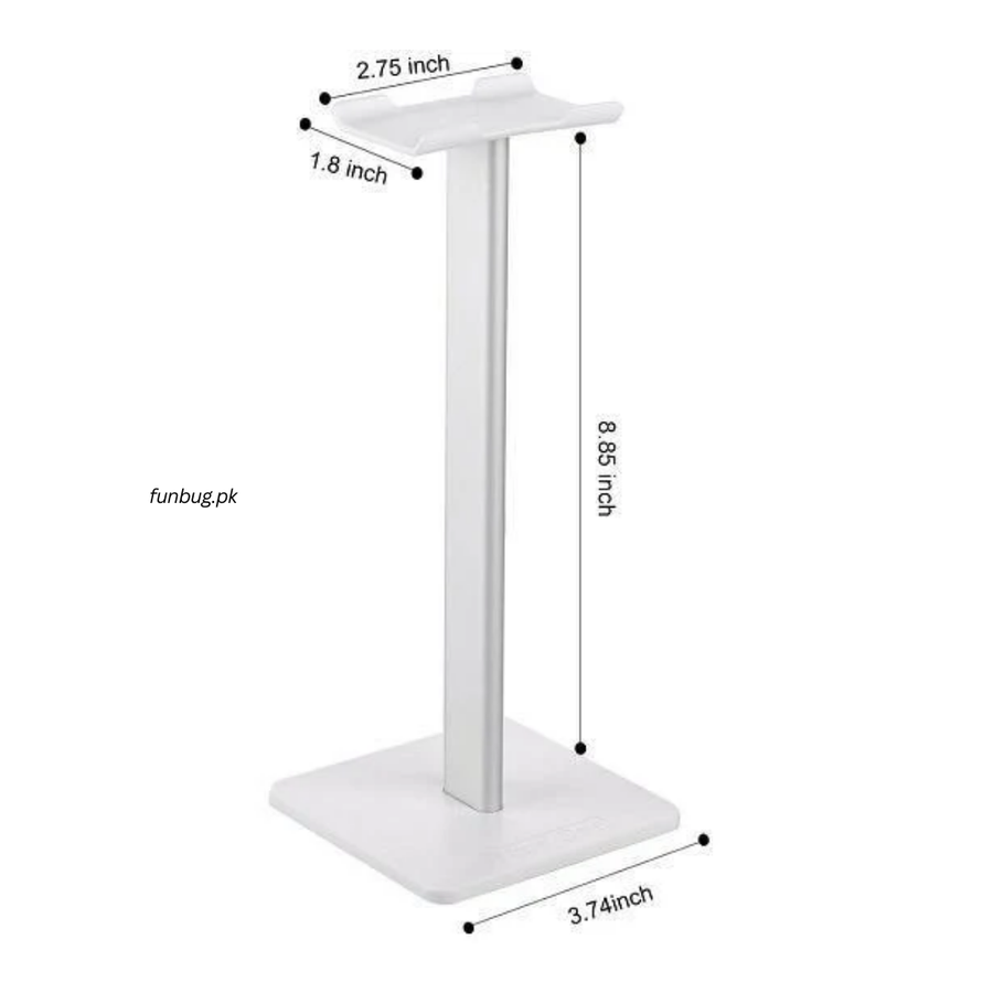 Universal Headphone Stand Holder - Black & White – FunBug headphone stand in Pakistan