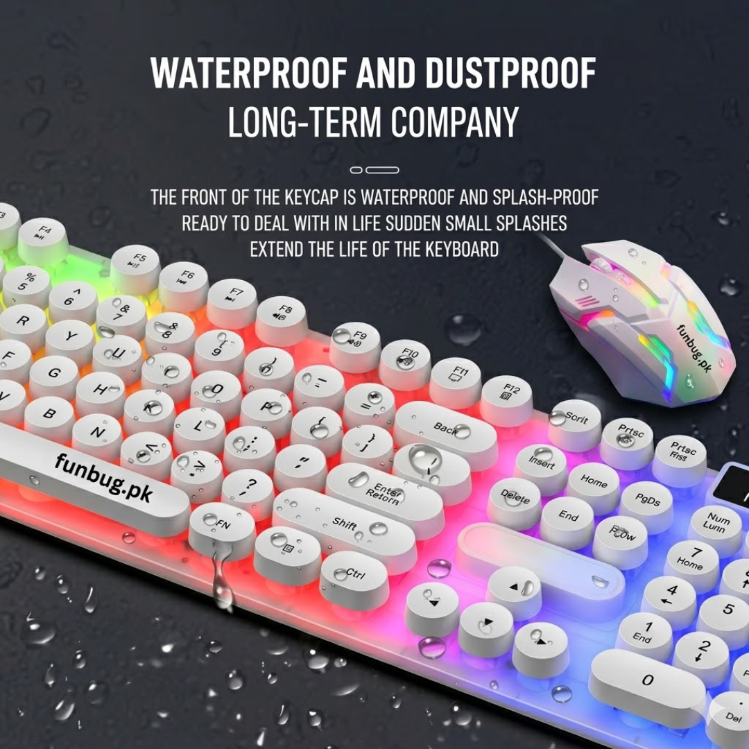 4in1 Keyboard, Mouse, Headset, Mousepad Combo