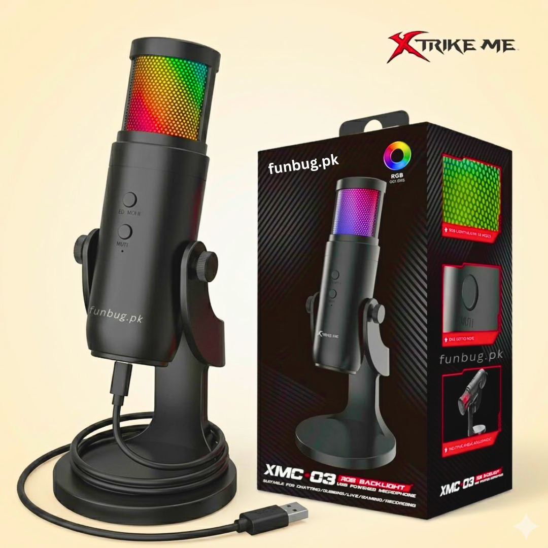 XMC03 USB RGB Gaming Microphone