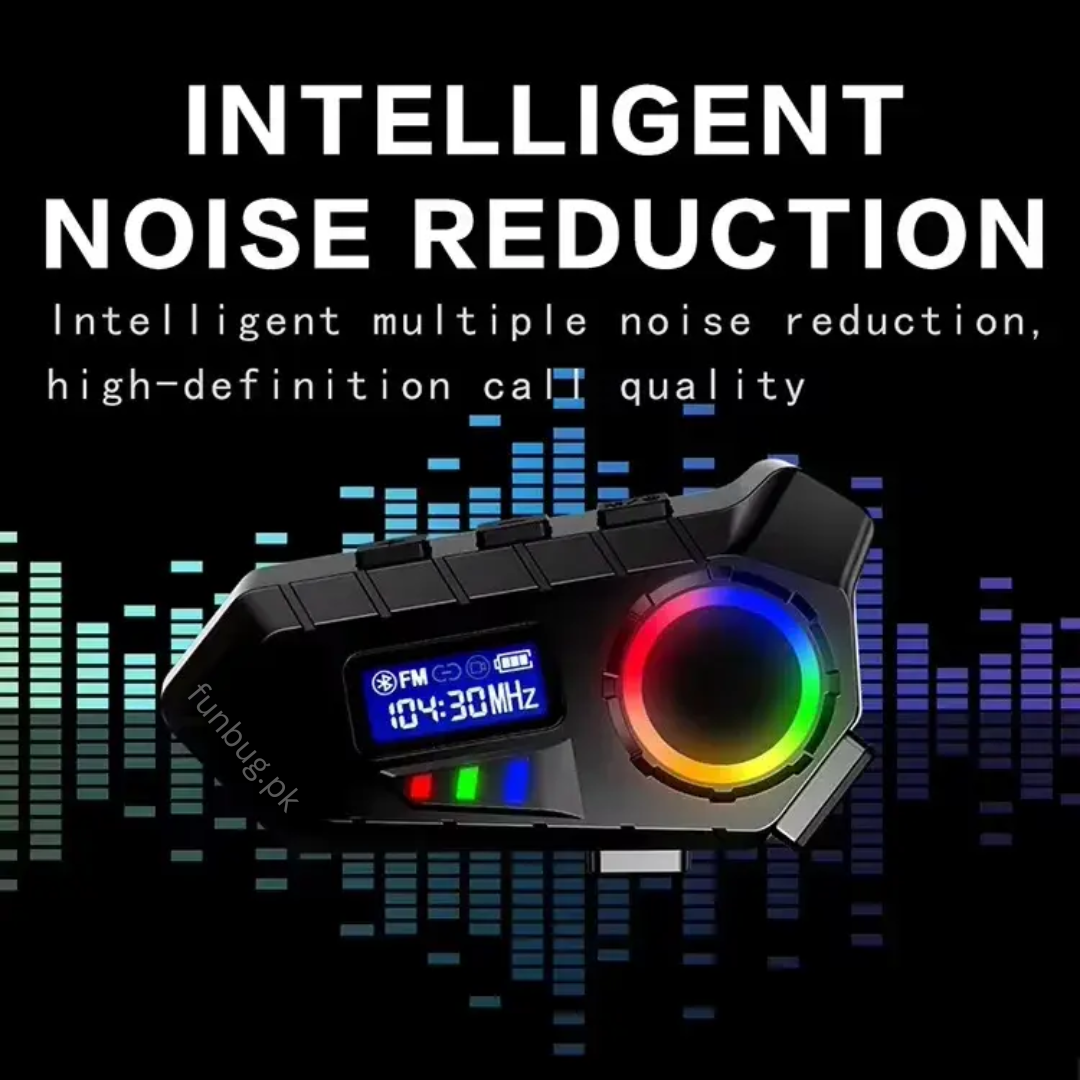Bluetooth Intercom Headset Device for Helmets