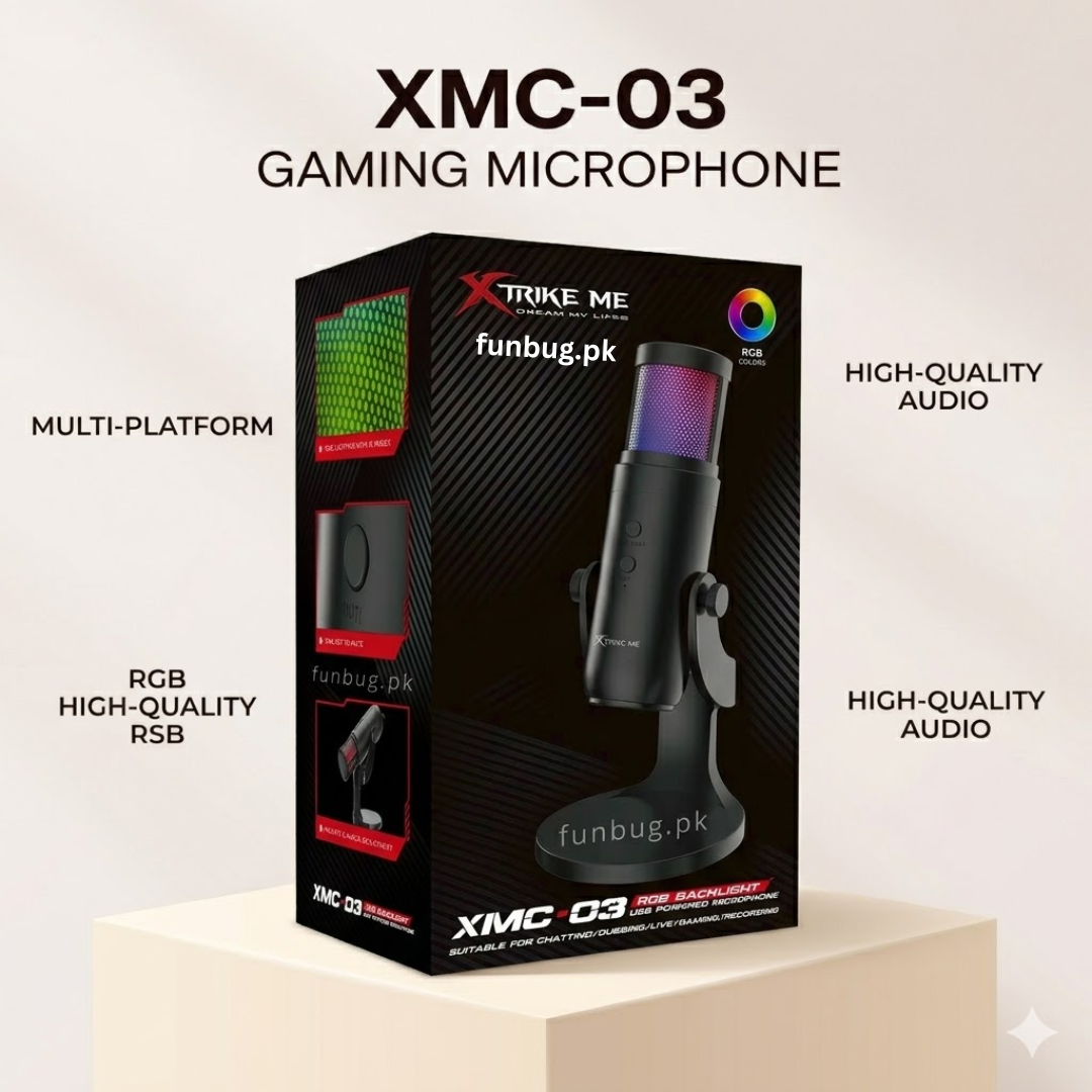 XMC03 USB RGB Gaming Microphone