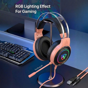 XOX T9 Gaming Headset - Peach