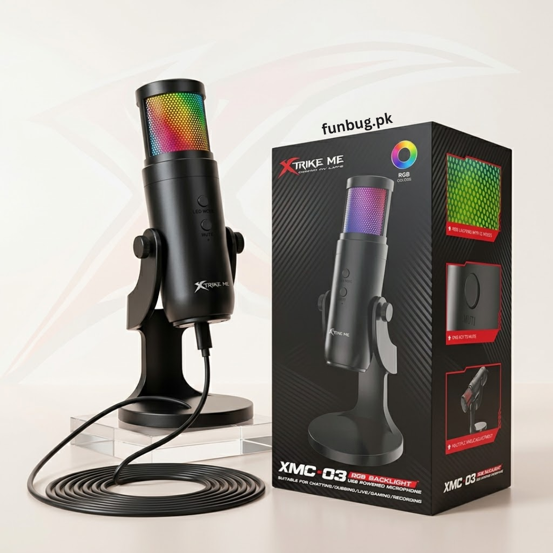 XMC03 USB RGB Gaming Microphone