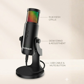 XMC03 USB RGB Gaming Microphone