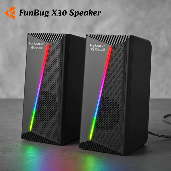 SX-SP03 RGB Gaming Speakers for PC & Laptop – 6W