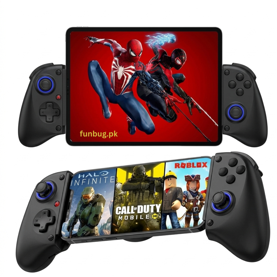 BSP D11 Bluetooth Gaming Controller for Mobile, Tablet, PC & Switch – FunBug gaming controller in Pakistan