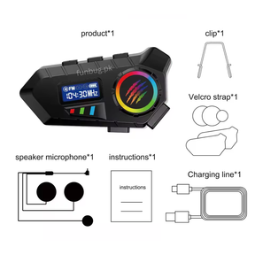 Bluetooth Intercom Headset Device for Helmets