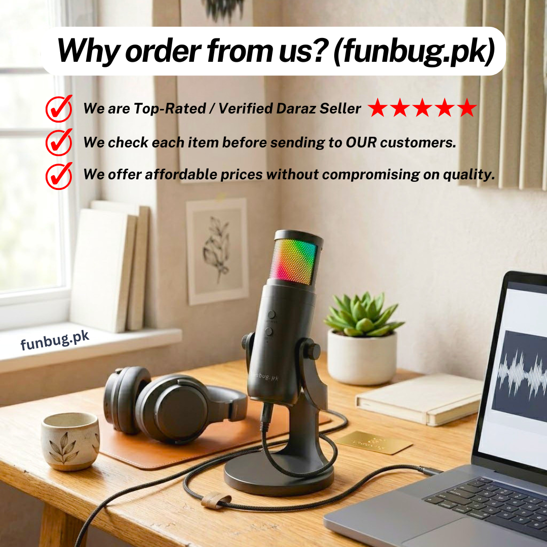 XMC03 USB RGB Gaming Microphone