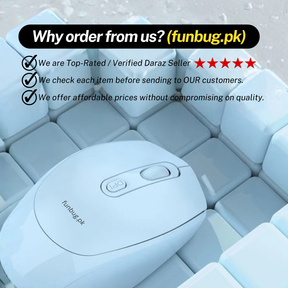 FBM01 Rechargeable Wireless Mouse – Bluetooth & 2.4G