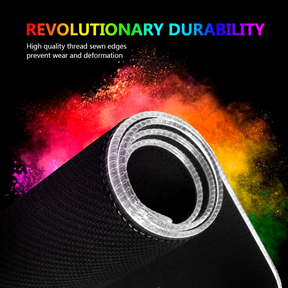 Small RGB Gaming MousePad - (350 x 250mm x 4mm)