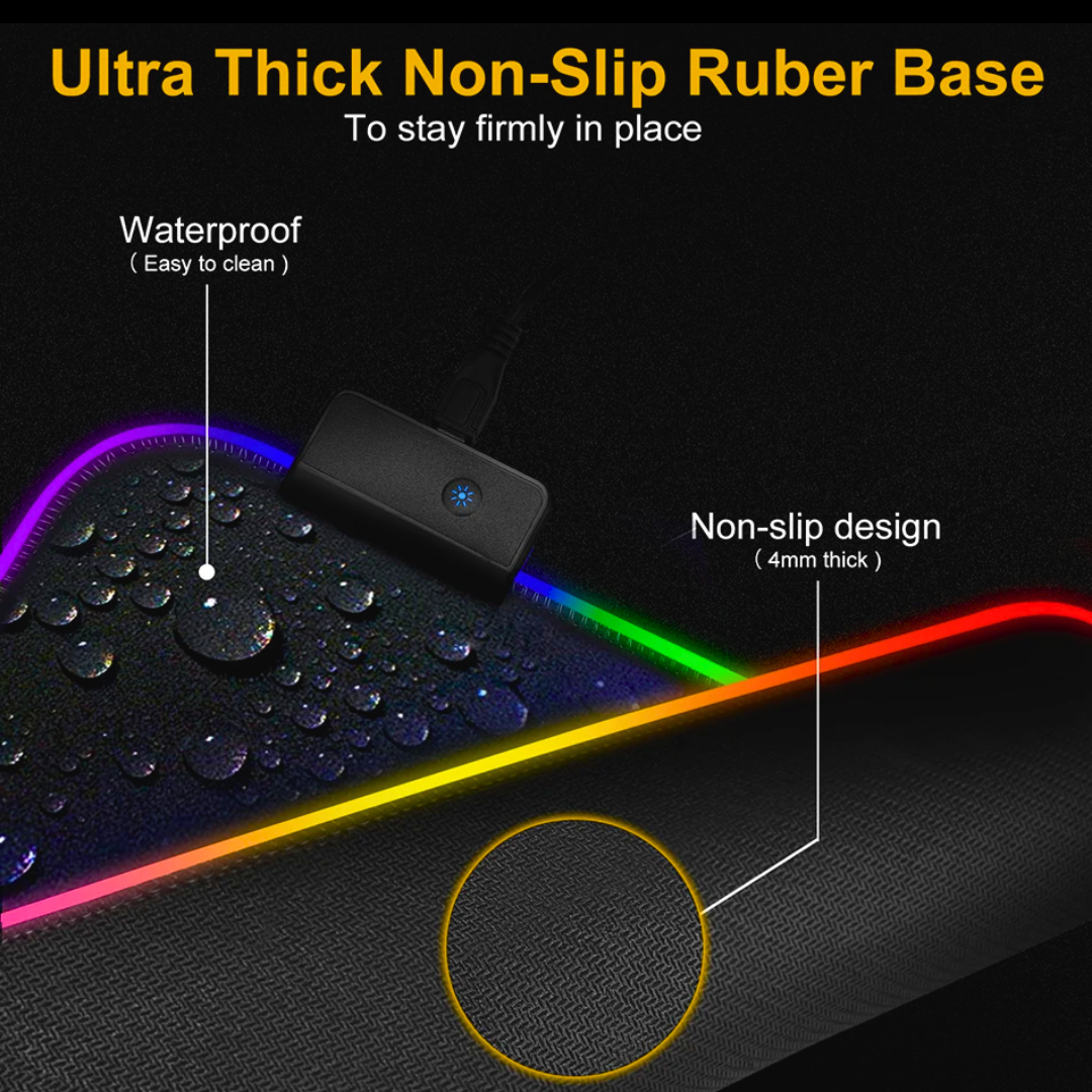 XXL RGB Gaming MousePad - (800×300×4mm)