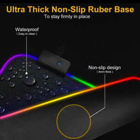 XXL RGB Gaming MousePad - (800×300×4mm)