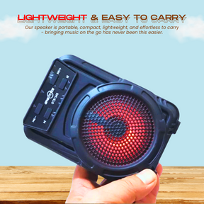 Wireless Bluetooth Speaker Rgb - SD Card, FM Radio, USB