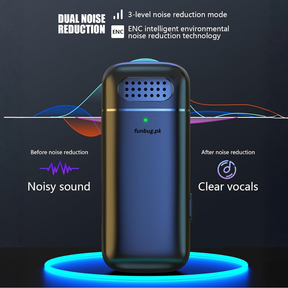 WM13 Dual Wireless Mic - Digital Charging Case