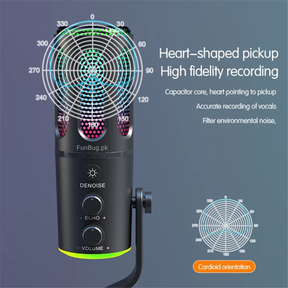SU8 Professional USB Desktop Rgb Microphone