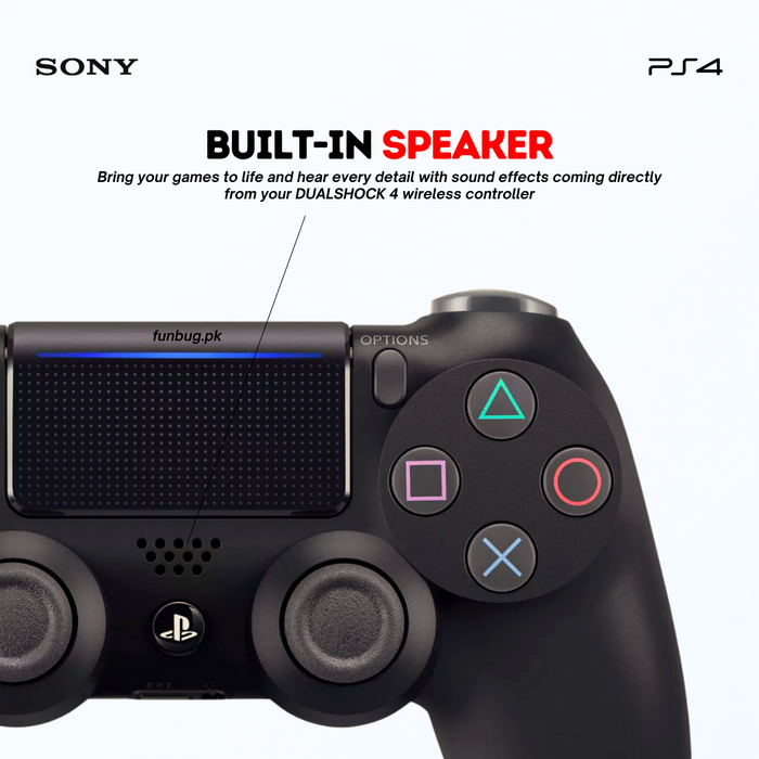 Sony DualShock4 PS4 Controller - Black – FunBug gaming controller in Pakistan