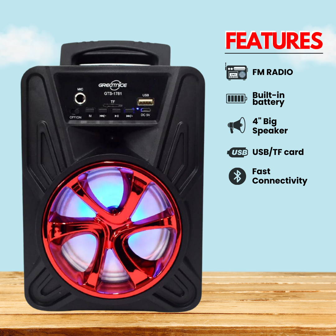 Bluetooth Speaker with Mic