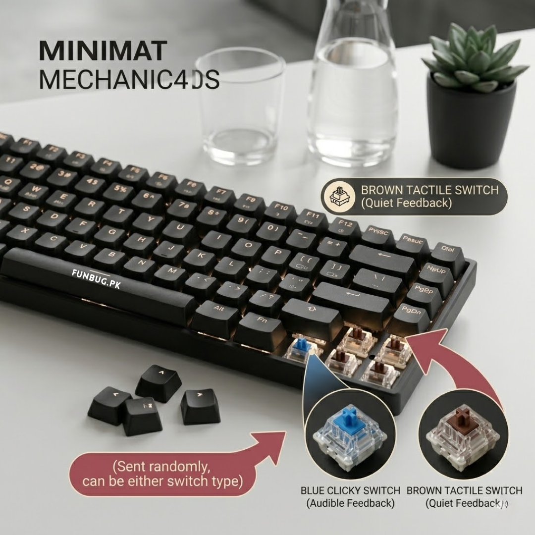 WL84 Tri-Mode Wireless Mechanical Gaming Keyboard