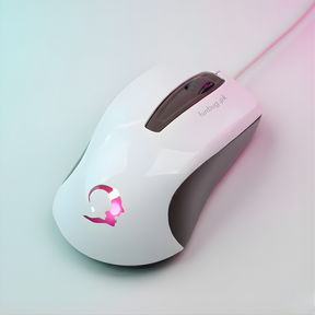 GK Optical Wired Gaming Mouse - White