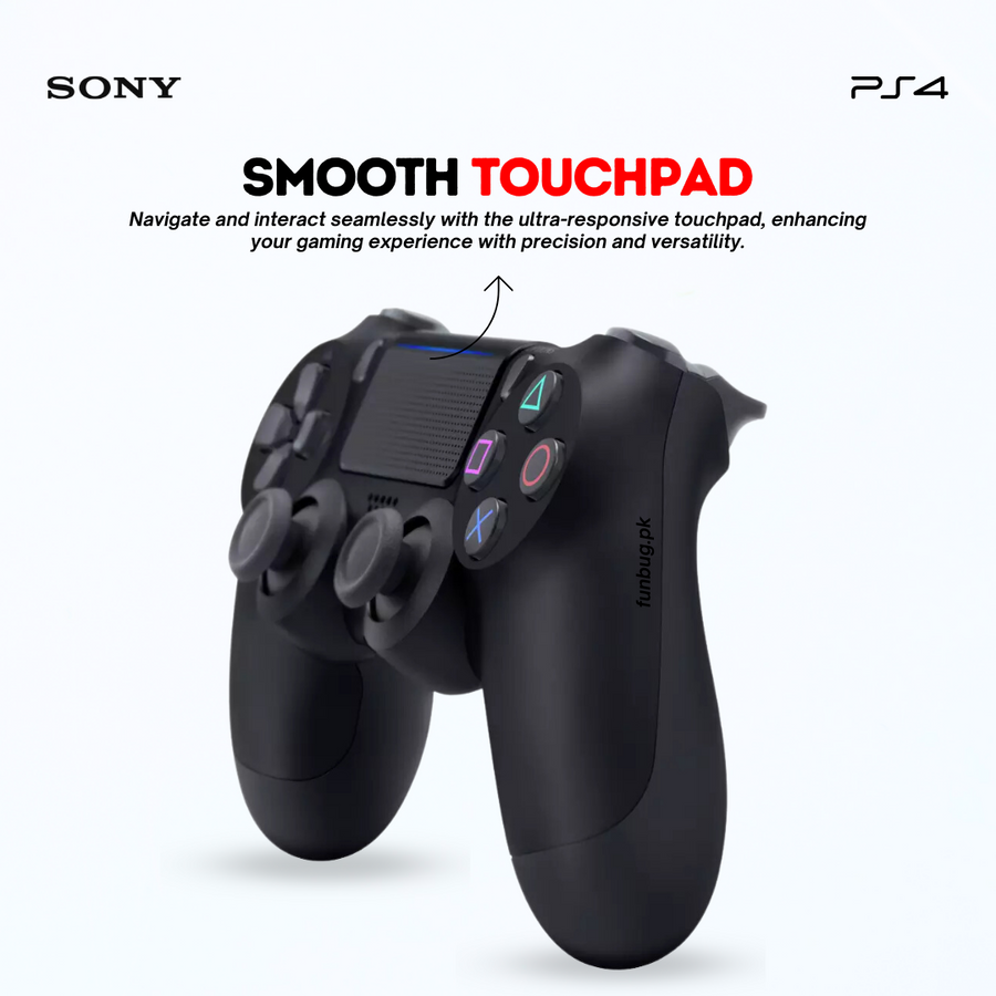 Sony DualShock4 PS4 Controller - Black – FunBug gaming controller in Pakistan