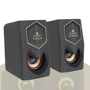 Kisonli L1020 Dual Wired Speakers for PC, TV, Laptop