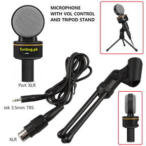 FunBug SF930 Budget Condenser Microphone with Stand