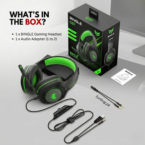 Professional Wired Gaming Headphones - Bingle G51