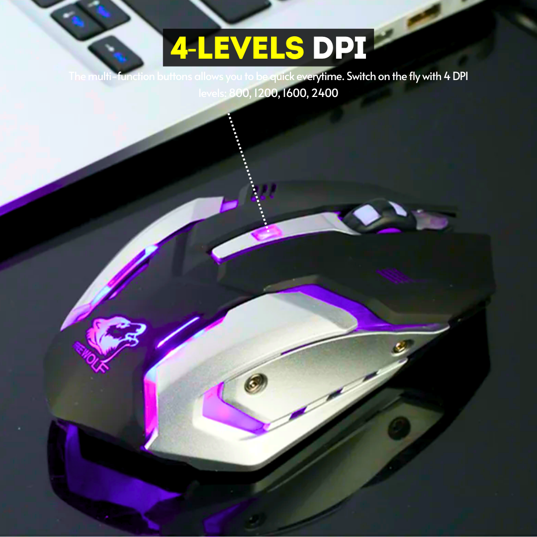 Original Foxin Rgb Gaming Mouse with 6 Buttons