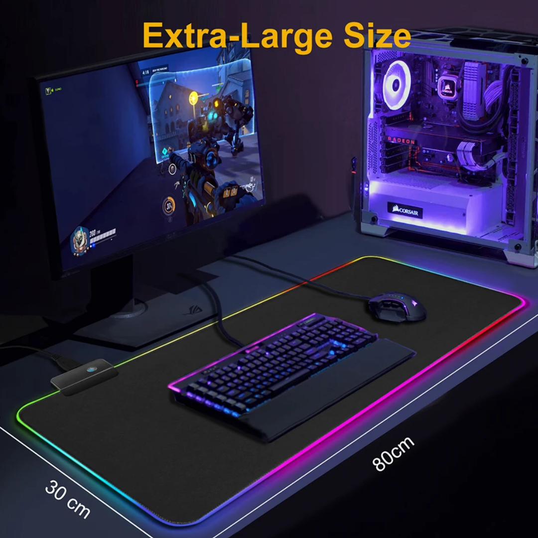 XXL RGB Gaming MousePad - (800×300×4mm)