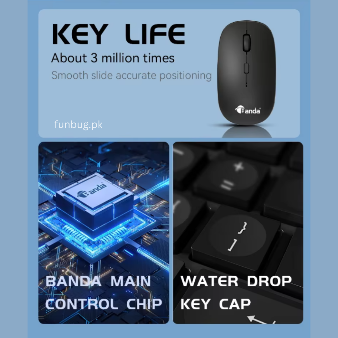 Wireless Keyboard & Mouse