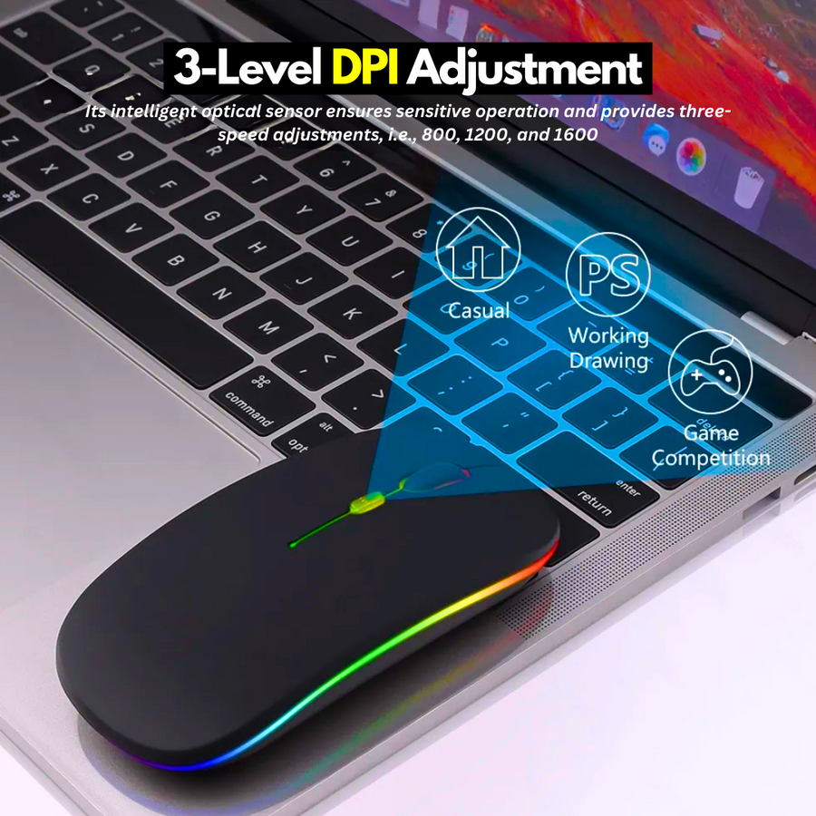 HP W10 Wireless Bluetooth Mouse 2.4GHz – FunBug gaming mouse in Pakistan