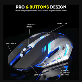 Original Foxin Rgb Gaming Mouse with 6 Buttons