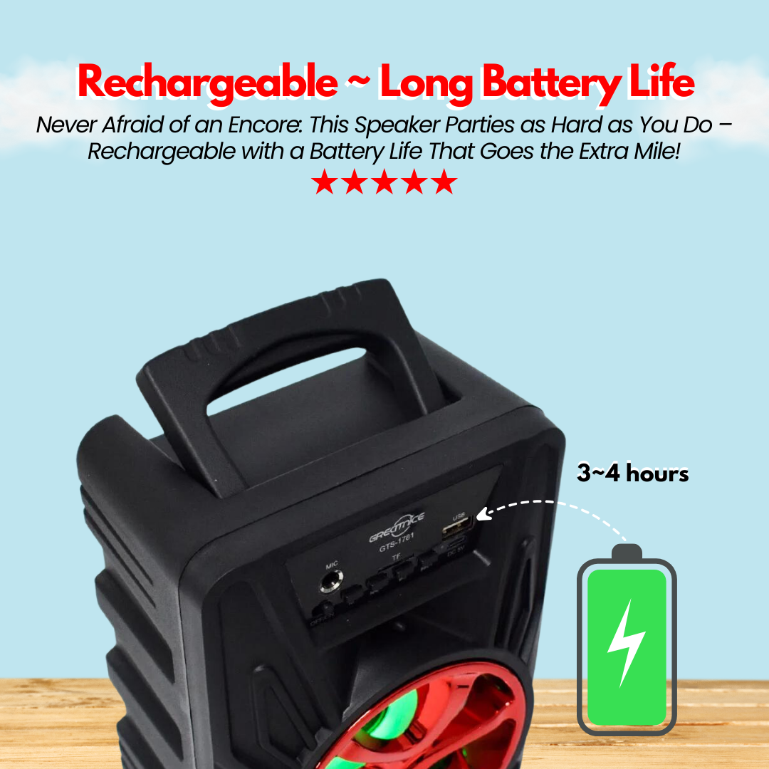 Bluetooth Speaker with Mic