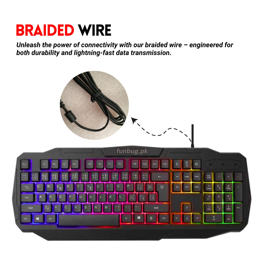 Deltaco 3in1 Gaming Combo