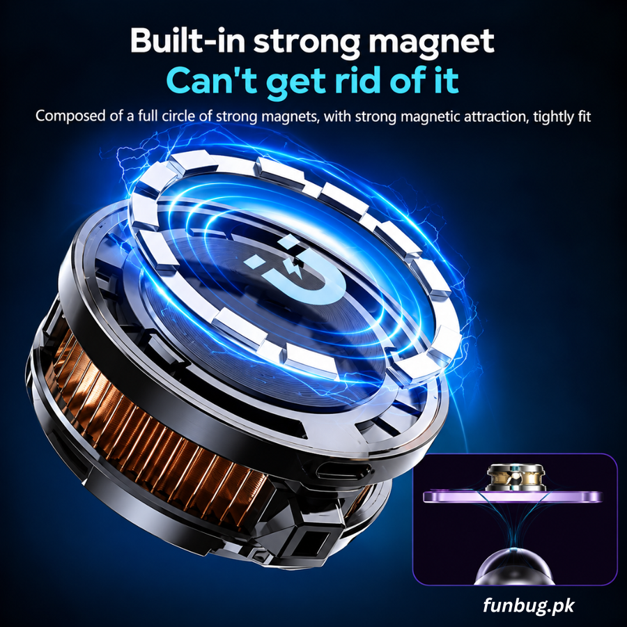 MEMO CX07 built-in ring magnet for iPhone MagSafe – FunBug in Pakistan