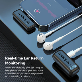 WM13 Dual Wireless Mic - Digital Charging Case