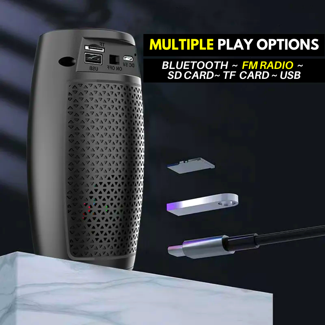 Bluetooth Speaker SoundBar - FM Radio, SD Card, USB