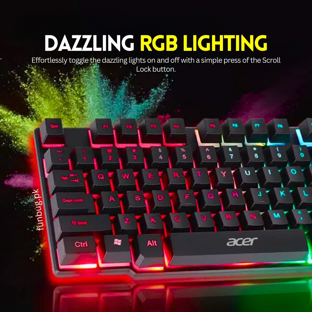 3in1 Gaming Keyboard & Mouse Combo + MousePad