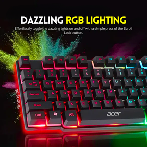 3in1 Gaming Keyboard & Mouse Combo + MousePad