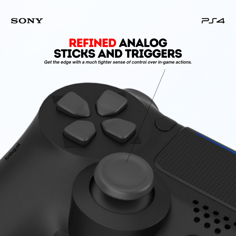 Sony DualShock4 PS4 Controller - Black – FunBug gaming controller in Pakistan