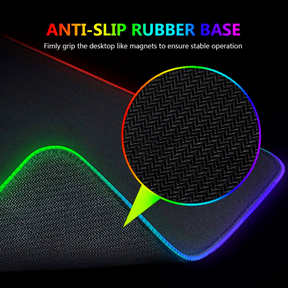 Small RGB Gaming MousePad - (350 x 250mm x 4mm)